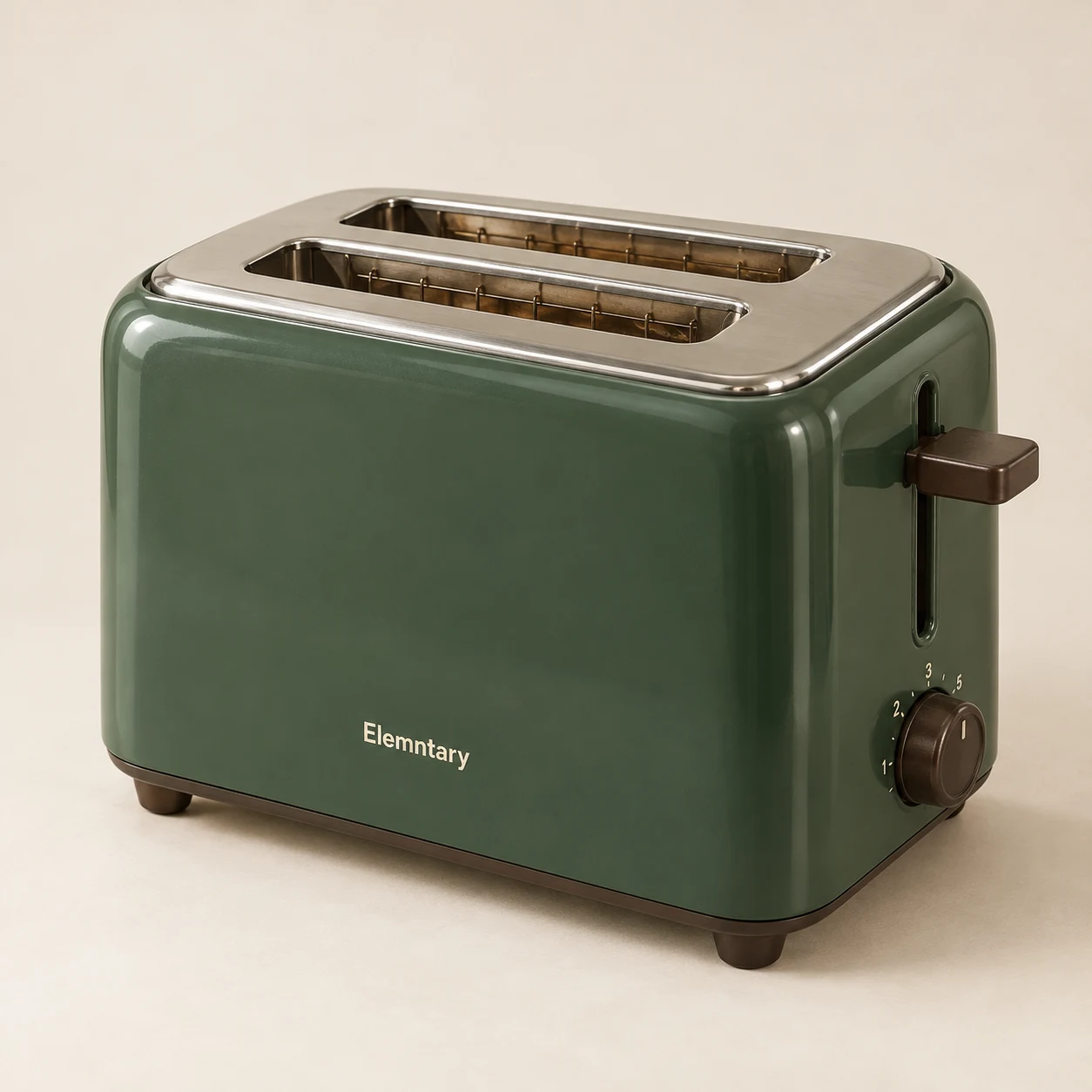 Mori Wide-Slot Toaster in Forest